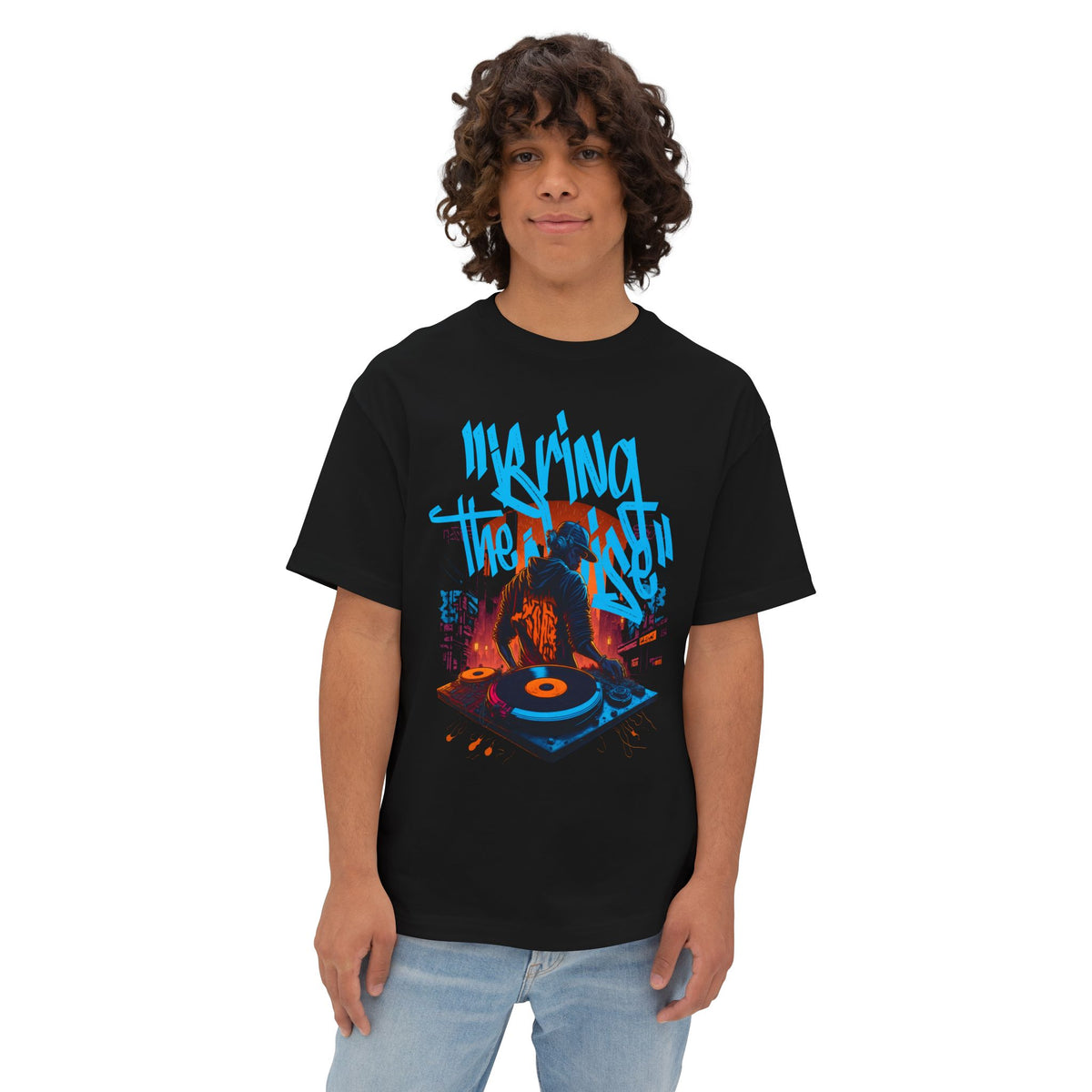Bring the Noise -  Unisex Oversized Boxy Tee,